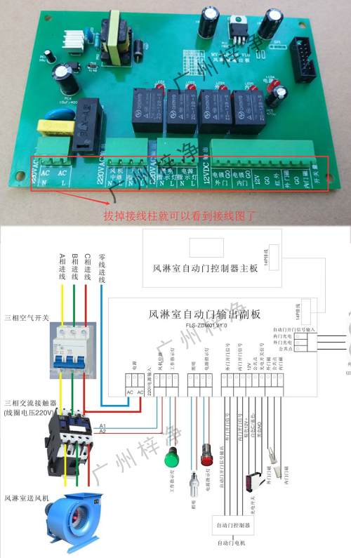 風淋室接線圖 風淋室接線圖